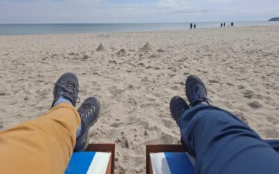 Binz Anfang Juni- Viel Platz am Strand und auf der Promenade